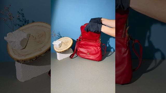 Сумка красная Vera Pelle