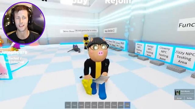 MOUSY STOLE ROBBY'S LEGS! (Roblox Piggy RP) смотреть онлайн