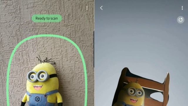 Samsung 3D Scanner app for the Galaxy Note 10+. смотреть онлайн