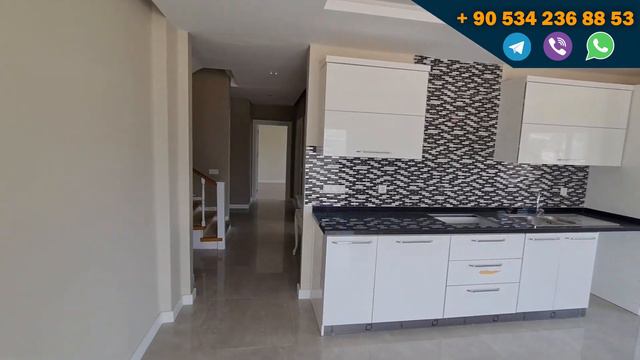 ОГРОМНАЯ квартира в Алании в Два уровня ПЕНТХАУс в Турции недвижимость на берегу моря смотреть онлайн