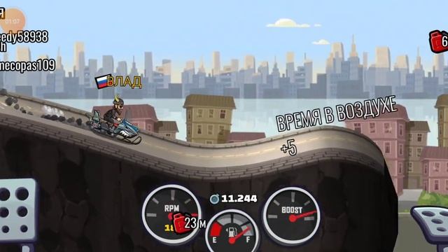 Hill Climb Racing 2 Столичный Кубок. Снегоход смотреть онлайн