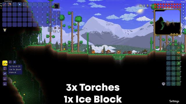 How to Make Ice Torches in Terraria (Quick Tutorial) смотреть онлайн
