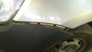 Как снять передний бампер с Лада гранта