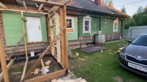 Строительство пристройки к дому.