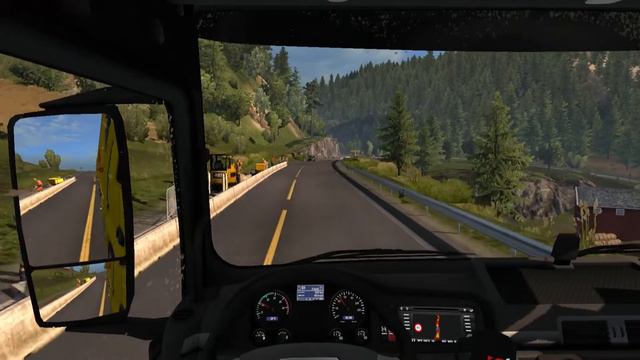 ETS2 | ProMods 2.41 | MAN DHL BDF Tandem | Bergen-Stavanger смотреть онлайн