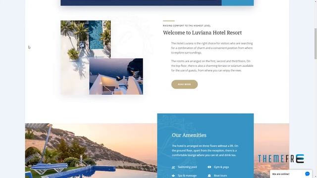 Luviana - Hotel WordPress Theme Tyrrell Fred смотреть онлайн