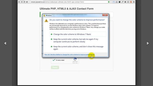Ultimate PHP, HTML5 & AJAX Contact Form смотреть онлайн