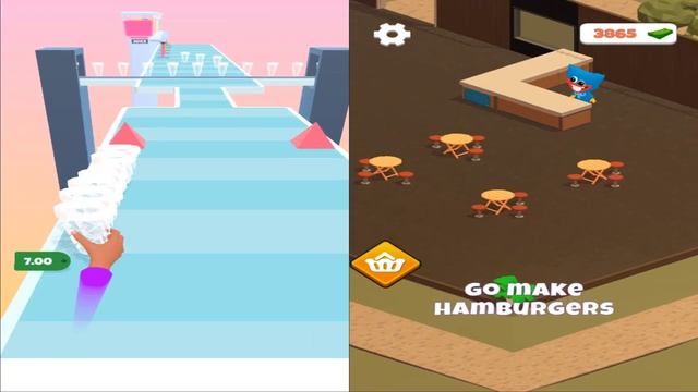 Satisfying Mobile Games 2023 - Popsicle Stack, Burger Stack Runner 3D, Sandwich Runner, Pop It... смотреть онлайн