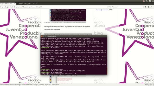 Ejecucion de Odoo desarrolladores смотреть онлайн