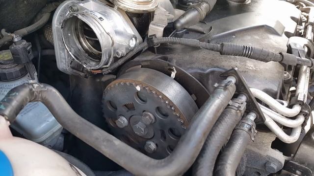 Volkswagen Golf 1.9TDI (BXE) torsion angle (camshaft angle) adjustment. How to identify the proble смотреть онлайн