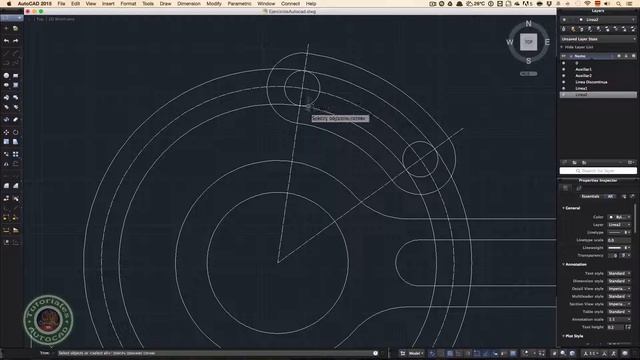 Autocad #12 PIEZA1 - Ejercicios Avanzados en ESPAÑOL смотреть онлайн