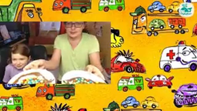 КАТЯ рисует КОНФЕТАМИ смотреть онлайн