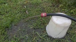 Чистка скважины от ила Малышом