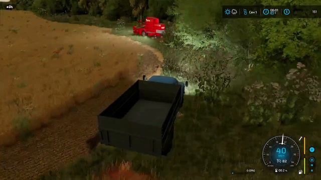 Farming Simulator 22 Ч-2 село оживилось!!! смотреть онлайн