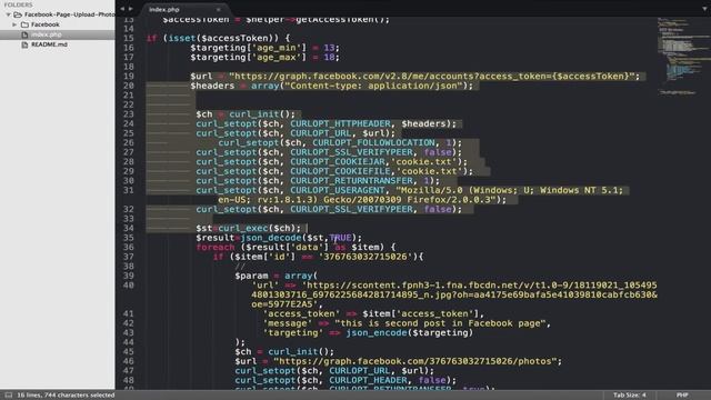 Facebook PHP SDK : Page Upload Photo With Specific Ages - Curl - Facebook Graph API - Learn Quickl смотреть онлайн