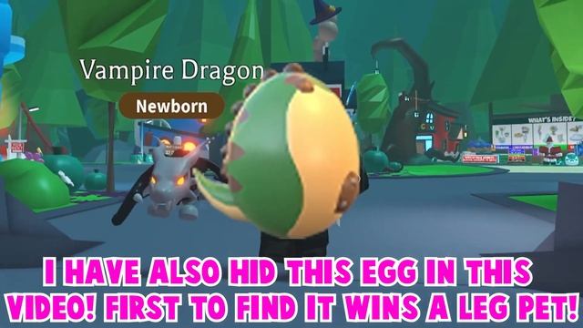 ?YOU HAVE *48 HOURS* TO GET YOUR VAMPIRE DRAGON FOR FREE!? (HUGE ADOPT ME GIVEAWAY) +INFO ROBLOX смотреть онлайн