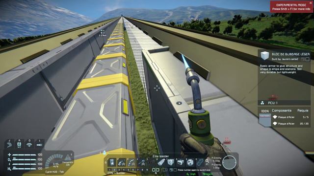 Space Engineers - Tracé Rail Hover 2 смотреть онлайн