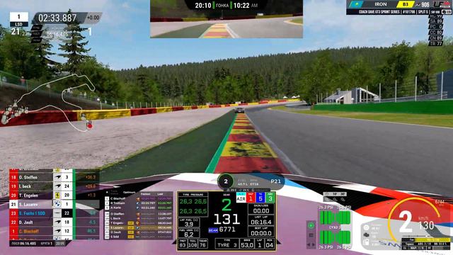 Assetto Corsa Competizione НА ГЕЙМПАДЕ - Гонка с подвохом BMW M4 SPA LFM смотреть онлайн