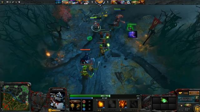 РакоDota2 - Кривой AXE [18+ Много МАТА] смотреть онлайн