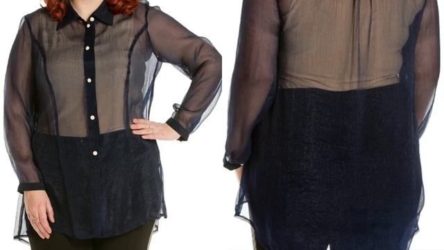 50 Блузок из Шифона для Полных Женщин. СКРЫВАЮТ НЕДОСТАТКИ 2019 смотреть онлайн