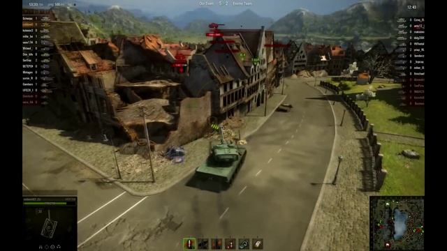 World of Tanks - 8.0 Public Test - New Lakeville смотреть онлайн