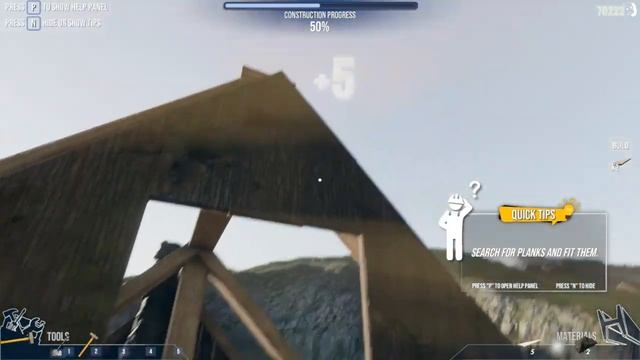 House Builder   обновление Приключения в природе, ч 2   шведский дом на дальнем острове в море