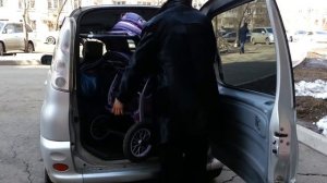 Toyota Funcargo Тойота Фанкарго Фунтик Yaris Verso вместимость салона