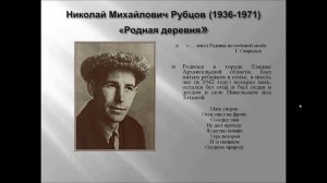 Русские поэты 20 века о родине.