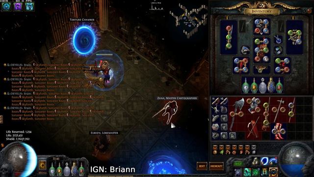 Path of Exile - Chancing Skyforth Unique Boots Hardcore Talisman смотреть онлайн