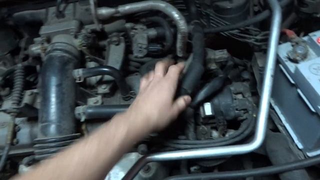 Замена тройника системы охлаждения. Чистка подогрева КХХ и ДЗ на Mazda Demio смотреть онлайн