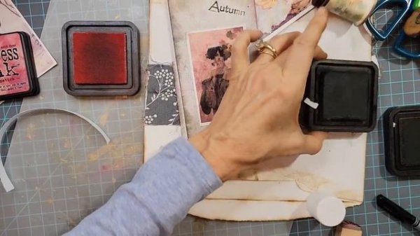 JUNK MAIL to JUNK JOURNAL POCKETED BOOKLET! Easy Fun Paper Play! The Paper Outpost!