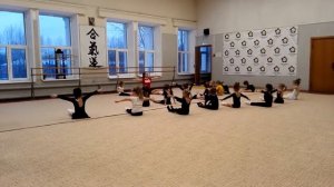 Открытый урок по художественной гимнастике для детишек 3 - 6 лет