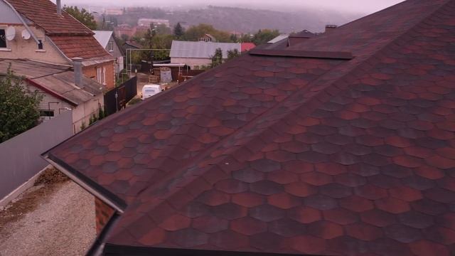 Мягкая кровля Катепал Forte Гавана. Обзор кровли в Пятигорске. смотреть онлайн