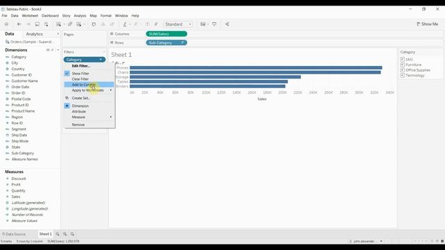 Tableau in Two Minutes - Using Context Filters and Improving Dashboard Performance смотреть онлайн