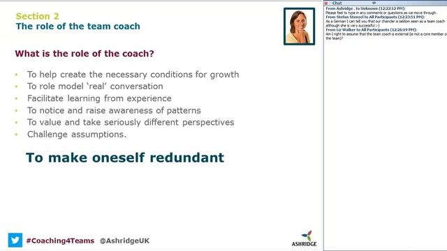 Ashridge Business School Webinar: Developing executive teams – a coaching perspective смотреть онлайн