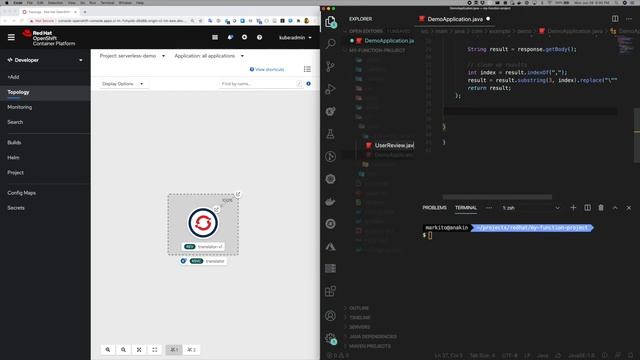 Spring Cloud Functions on OpenShift Serverless смотреть онлайн