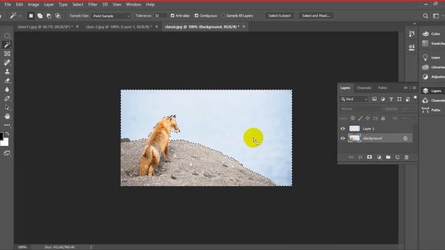 How to use Lasso Tool in Photoshop! #Lasso Tool смотреть онлайн