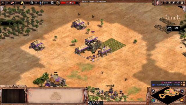 Scouts rush buildorder by Vinchester (RUS) смотреть онлайн