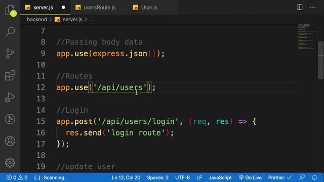 MERN Stack Book keeping App: #8 Refactoring User routes смотреть онлайн