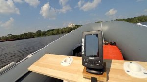 Gladiator E380 + Yamaha 9.9 (нераздушенная). Замер скорости