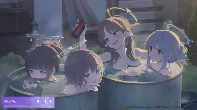 [Blue Archive] Usagi Flap | Rabbit Of Caerbannog! RABBIT Squad OST [1 Hour Loop]