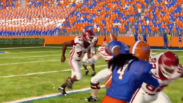NCAA Football 13 Road to Glory - WOW Hardest Hits in College Football History | NCAA 14 Preparation смотреть онлайн