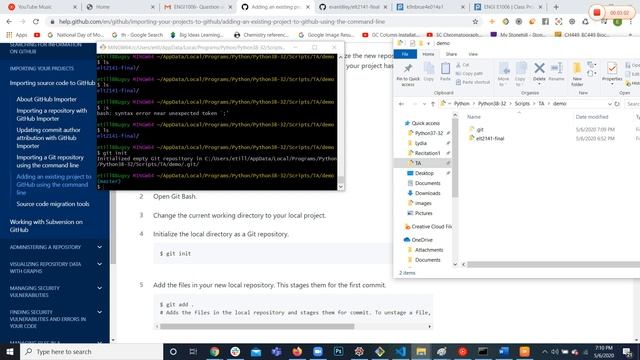 1006 Final Project Initializing Git Repo смотреть онлайн