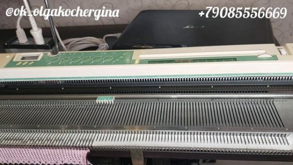 Интарсия на вязальной машине silver reed без специальной каретки.