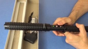 Обзор - Электрошокер-дубинка YB-1120