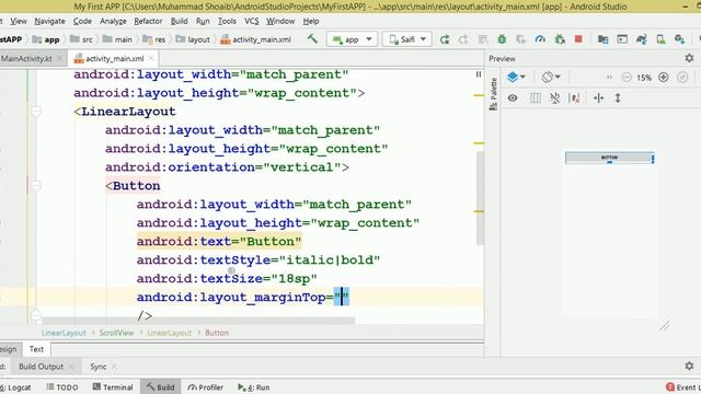 22.Vertical ScrollView In Android Studio |Android Vertical ScrollView In Hindi |Android Kotlin Hind смотреть онлайн