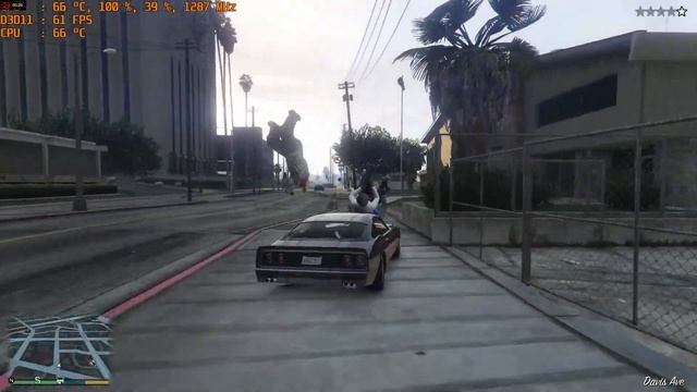 RX 560 2GB OC GTA 5 Full Hd 60fps Very High Settings Benchmark