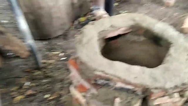 Печь для казана. Варим борщ с секретом? ? смотреть онлайн