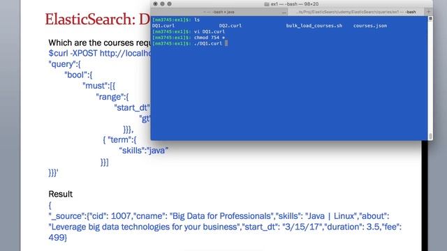 5.7 ElasticSearch Training - Working with DSL Query Part 1 смотреть онлайн