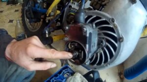 Установка Магнета на муравьевский двигатель часть 3) Кросовий мотоцикл.